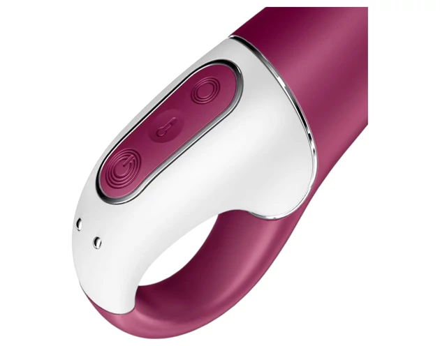 Satisfyer Hot Spot - akkus, melegítő G-pont vibrátor (piros)