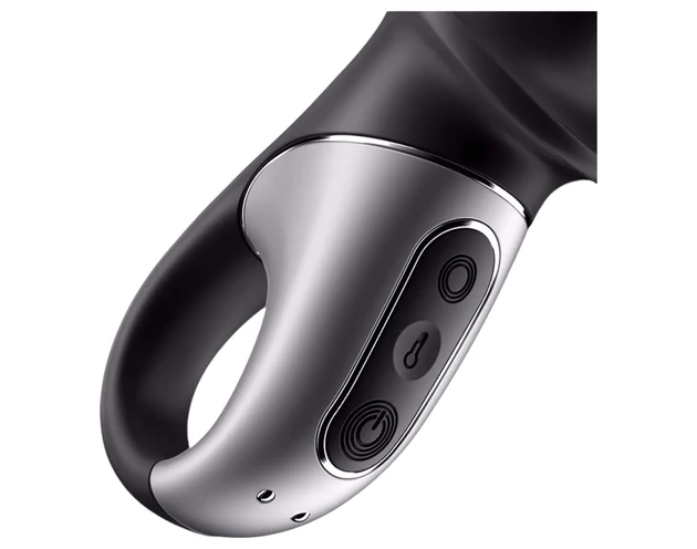 Satisfyer Hot Passion - okos melegítő anál vibrátor (fekete)