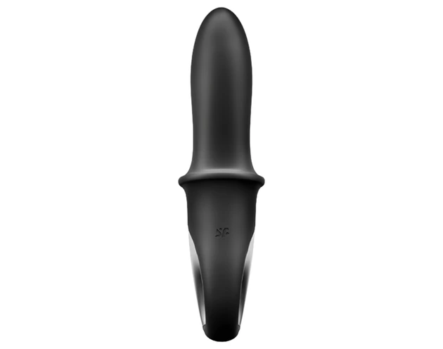 Satisfyer Hot Passion - okos melegítő anál vibrátor (fekete)