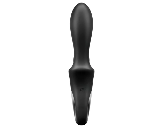 Satisfyer Heat Climax+ – okos, melegítő anál vibrátor (fekete)