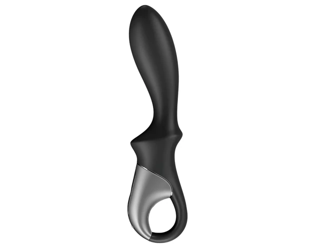 Satisfyer Heat Climax - okos, melegítő anál vibrátor (fekete)