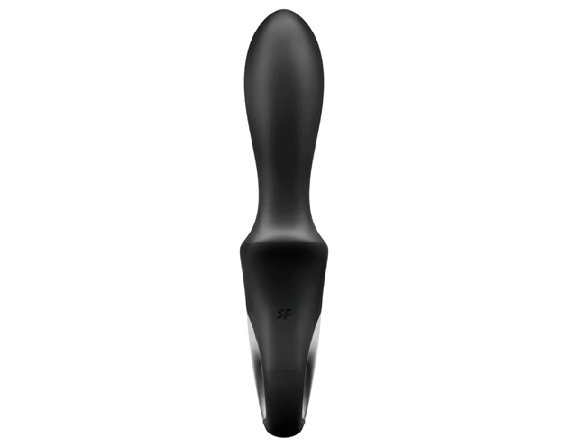 Satisfyer Heat Climax - okos, melegítő anál vibrátor (fekete)