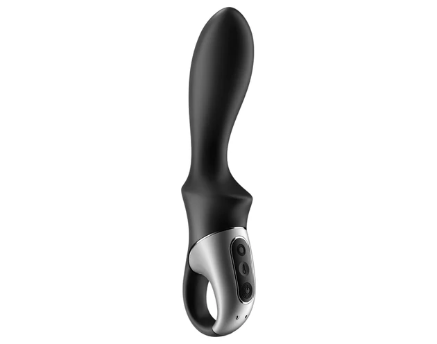 Satisfyer Heat Climax - okos, melegítő anál vibrátor (fekete)
