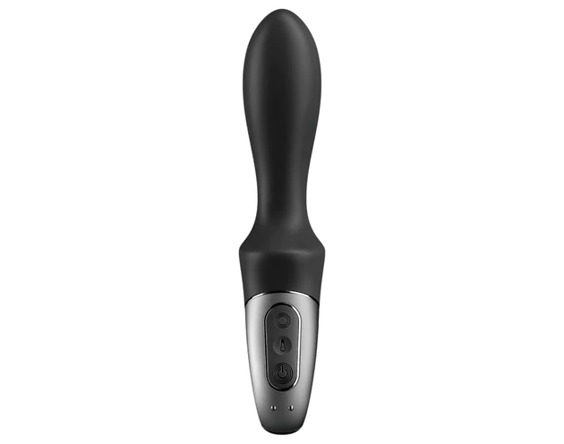 Satisfyer Heat Climax - okos, melegítő anál vibrátor (fekete)