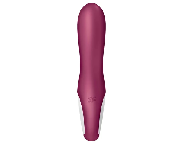 Satisfyer Hot Bunny - okos csiklókaros melegítő vibrátor (piros)