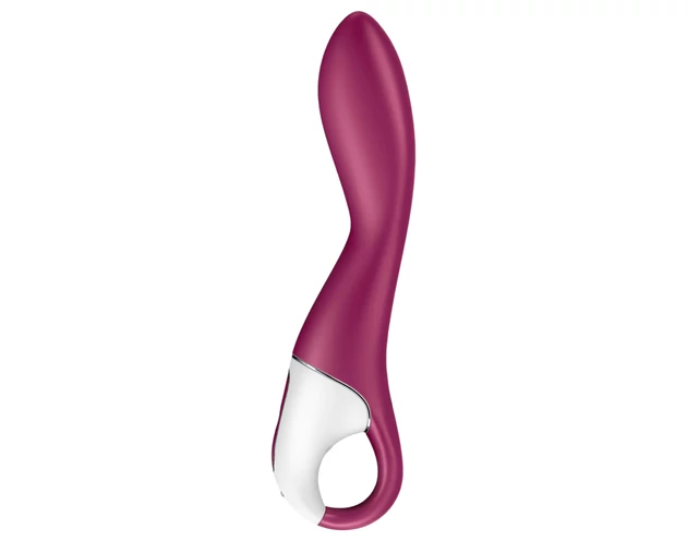 Satisfyer Heated Thrill - okos melegítő vibrátor (piros)