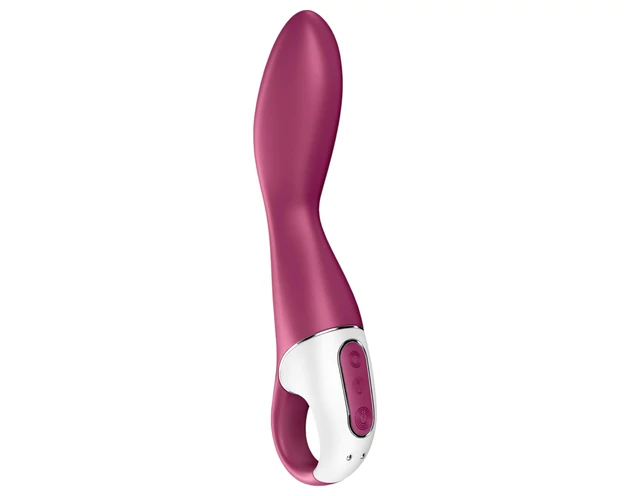 Satisfyer Heated Thrill - okos melegítő vibrátor (piros)
