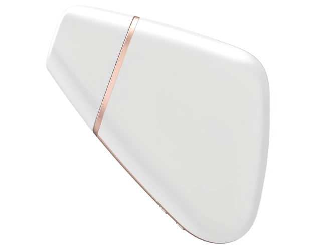 Satisfyer Love Triangle - okos léghullámos csiklóizgató (fehér)