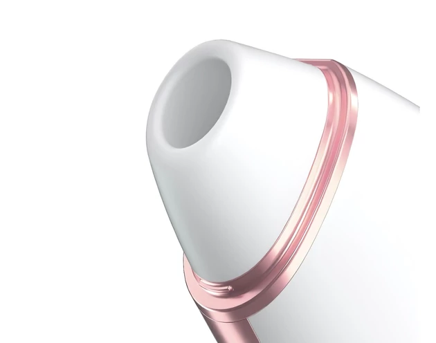 Satisfyer Love Triangle - okos léghullámos csiklóizgató (fehér)