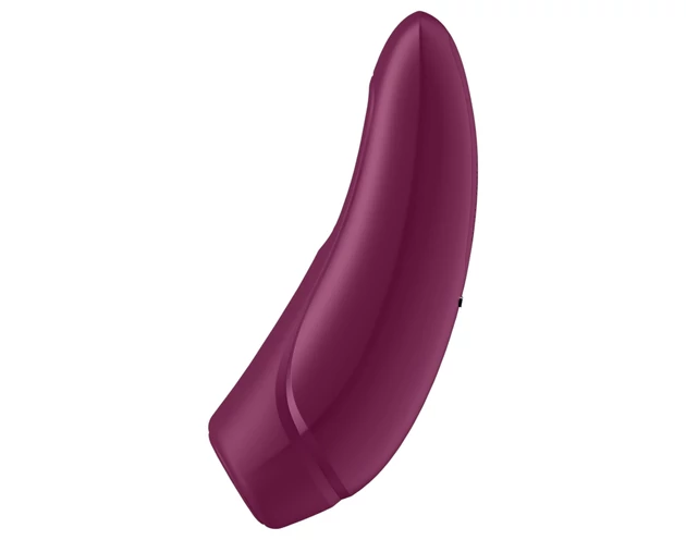 Satisfyer Curvy 1+ - okos léghullámos csiklóizgató (piros)
