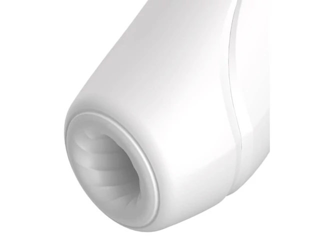 Satisfyer Curvy 1+ - okos léghullámos csiklóizgató (fehér)
