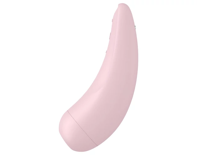 Satisfyer Curvy 2+ - okos léghullámos csiklóizgató (pink)