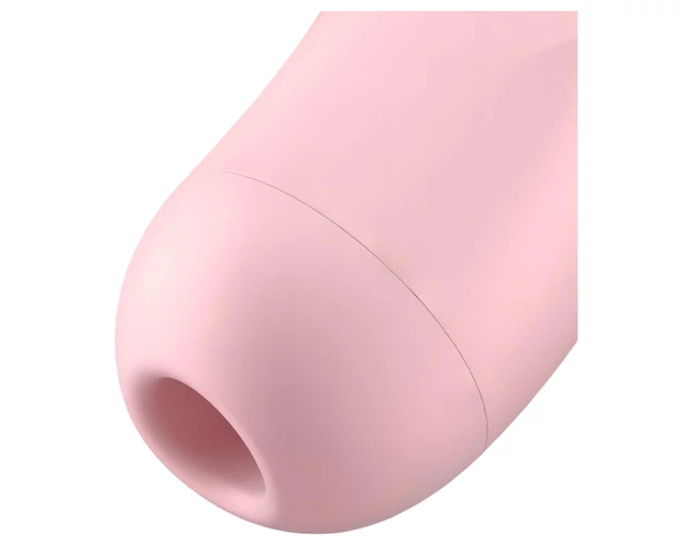 Satisfyer Curvy 2+ - okos léghullámos csiklóizgató (pink)