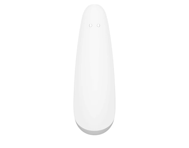 Satisfyer Curvy 2+ - okos, léghullámos csiklóizgató vibrátor (fehér)