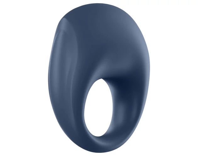 Satisfyer Strong One - okos vibrációs péniszgyűrű (kék)