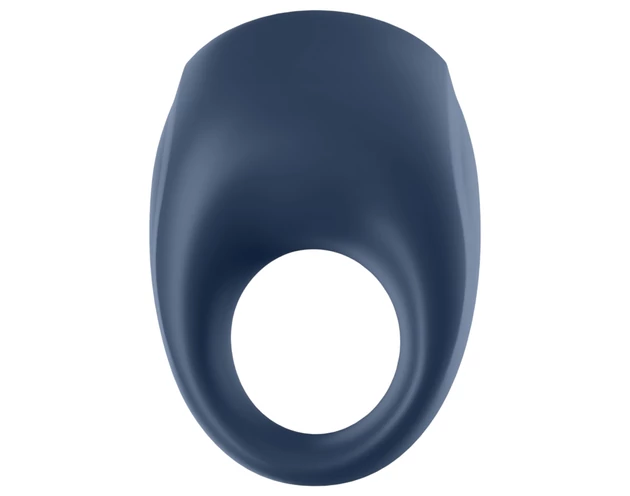 Satisfyer Strong One - okos vibrációs péniszgyűrű (kék)