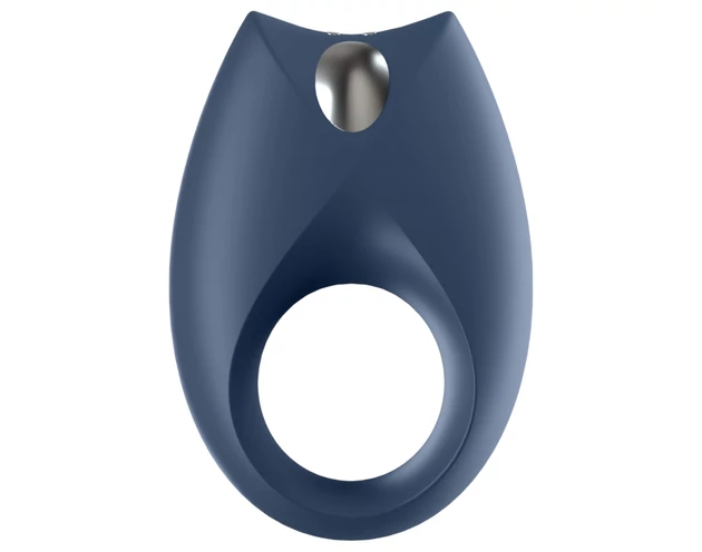 Satisfyer Royal One - okos vibrációs péniszgyűrű (kék)