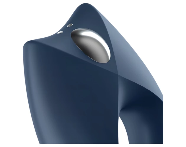 Satisfyer Royal One - okos vibrációs péniszgyűrű (kék)
