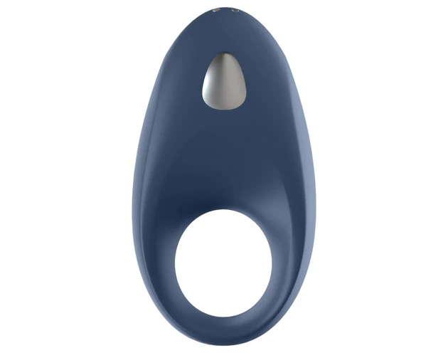 Satisfyer Mighty One - okos vibrációs péniszgyűrű (kék)