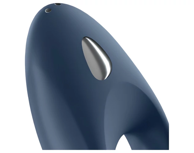 Satisfyer Mighty One - okos vibrációs péniszgyűrű (kék)
