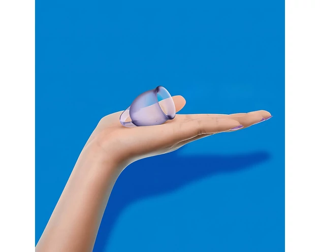 Satisfyer Feel Confident - menstruációs kehely szett (lila)