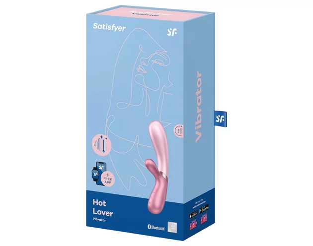 Satisfyer Hot Lover - okos vibrátor (pink)