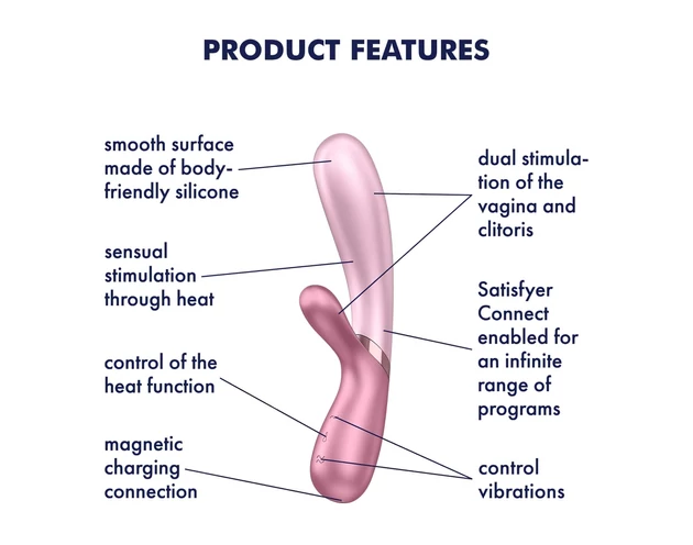 Satisfyer Hot Lover - okos vibrátor (pink)