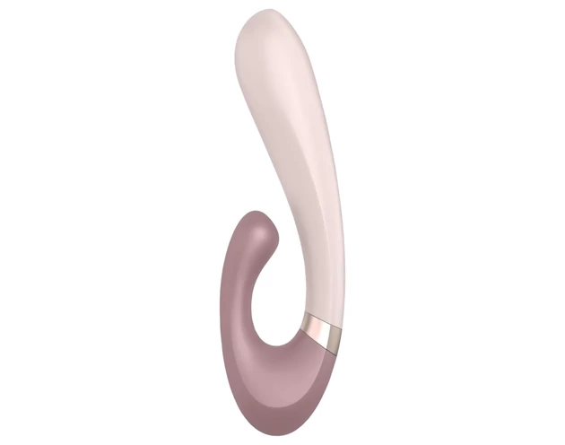 Satisfyer Heat Wave - okos, melegítő, karos vibrátor (bézs)