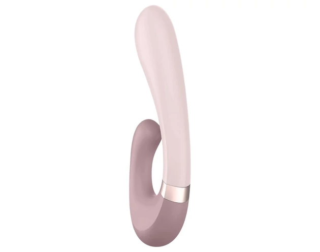 Satisfyer Heat Wave - okos, melegítő, karos vibrátor (bézs)