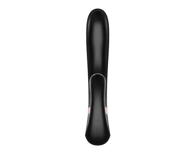 Satisfyer Heat Wave - okos, melegítő, karos vibrátor (fekete)