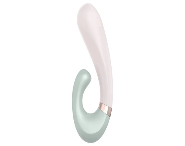 Satisfyer Heat Wave - okos, melegítő, karos vibrátor (menta)