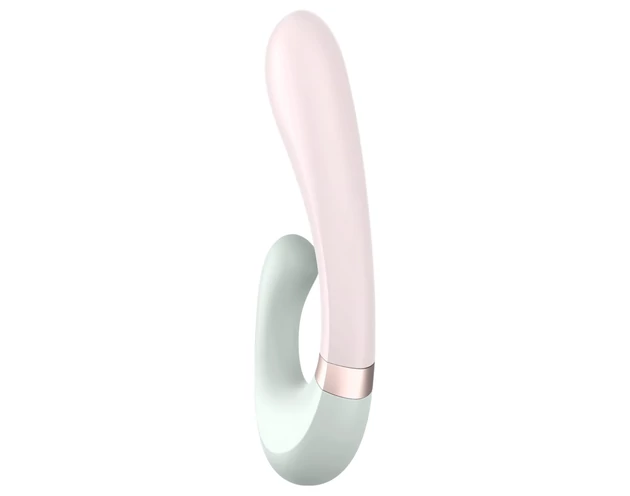 Satisfyer Heat Wave - okos, melegítő, karos vibrátor (menta)