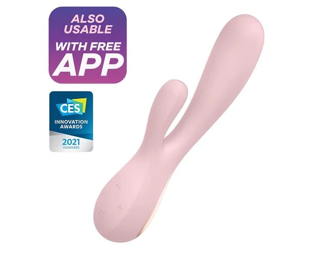 Satisfyer Mono Flex - okos vízálló vibrátor (pink)