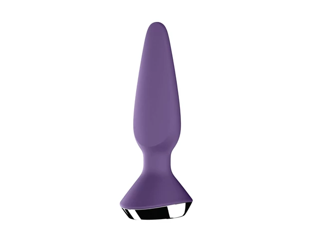 Satisfyer Plug-ilicious 1 - okos anál vibrátor (lila)