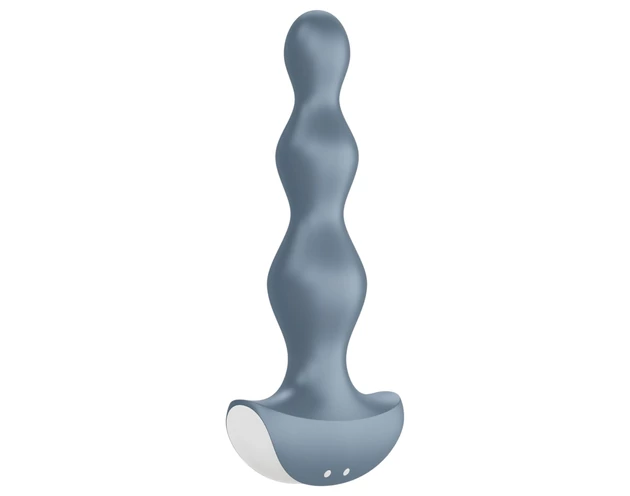 Satisfyer Lolli-Plug 2 - akkus, vízálló anál vibrátor (szürke)