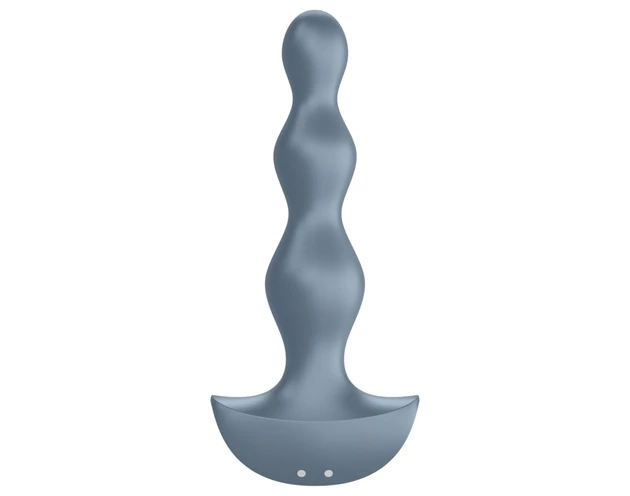 Satisfyer Lolli-Plug 2 - akkus, vízálló anál vibrátor (szürke)