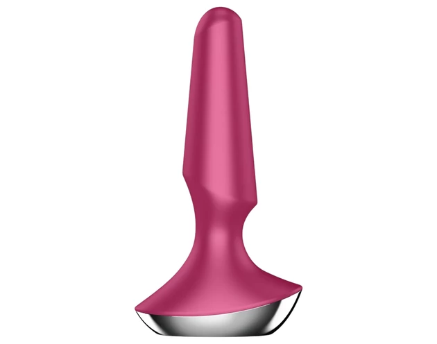Satisfyer Plug-ilicious 2 - okos anál vibrátor (piros)
