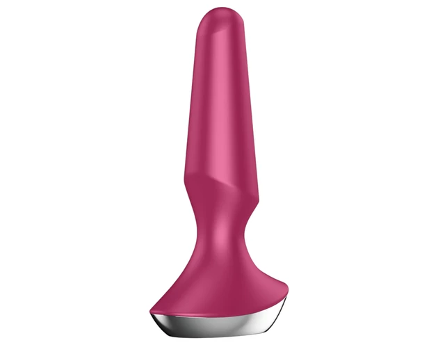 Satisfyer Plug-ilicious 2 - okos anál vibrátor (piros)