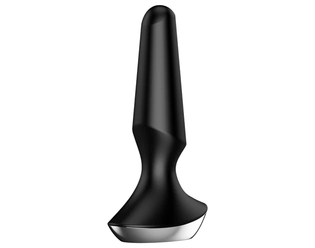Satisfyer Plug-ilicious 2 - okos anál vibrátor (fekete)