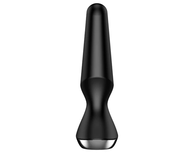 Satisfyer Plug-ilicious 2 - okos anál vibrátor (fekete)
