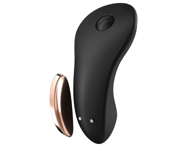 Satisfyer Little Secret - okos vízálló csikló vibrátor (fekete)