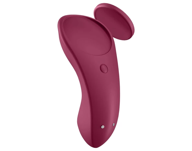 Satisfyer Sexy Secret - okos vízálló bugyi vibrátor (piros)
