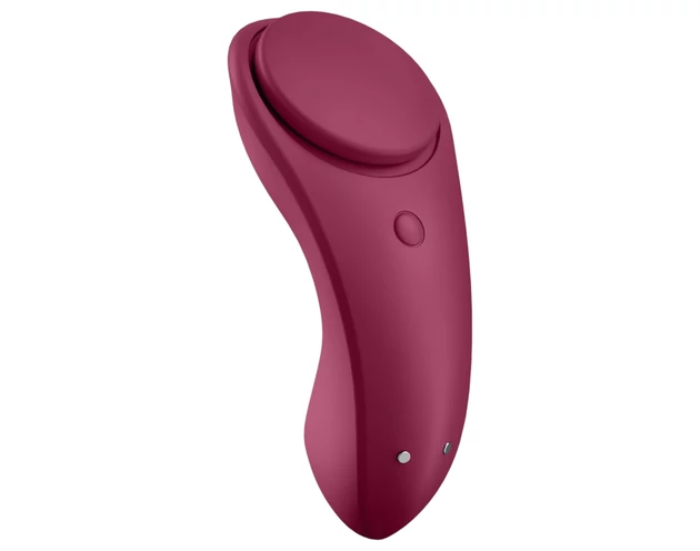 Satisfyer Sexy Secret - okos vízálló bugyi vibrátor (piros)