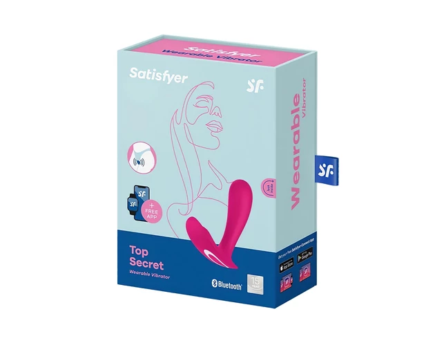 Satisfyer Top Secret - okos 2 motoros vibrátor (pink)