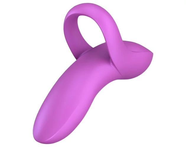 Satisfyer Bold Lover - akkus, vízálló ujj vibrátor (pink)