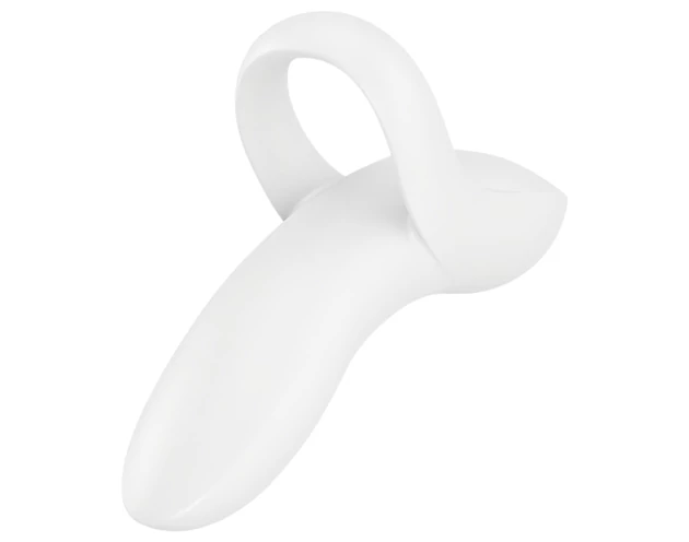 Satisfyer Bold Lover - akkus, vízálló ujj vibrátor (fehér)
