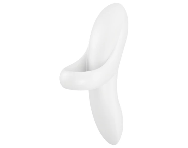 Satisfyer Bold Lover - akkus, vízálló ujj vibrátor (fehér)