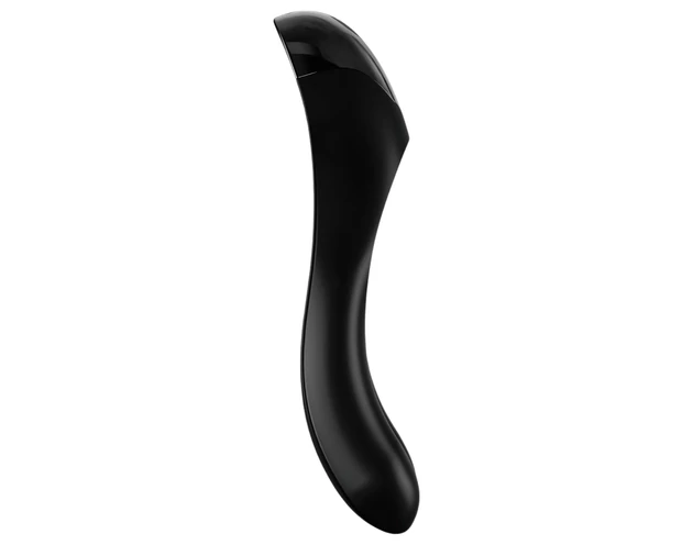 Satisfyer Candy Cane - akkus, vízálló kétágú vibrátor (fekete)