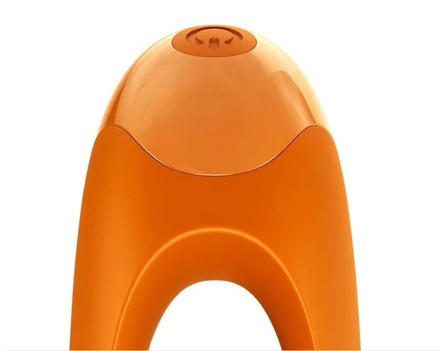 Satisfyer Candy Cane - akkus, vízálló kétágú vibrátor (narancs)