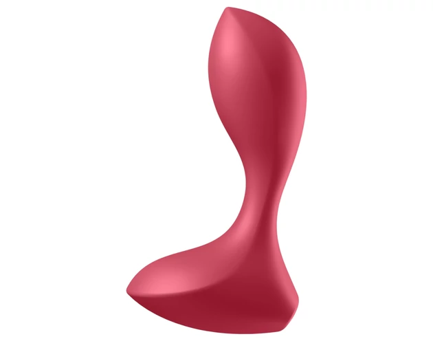 Satisfyer Backdoor Lover - akkus, vízálló anál vibrátor (piros)